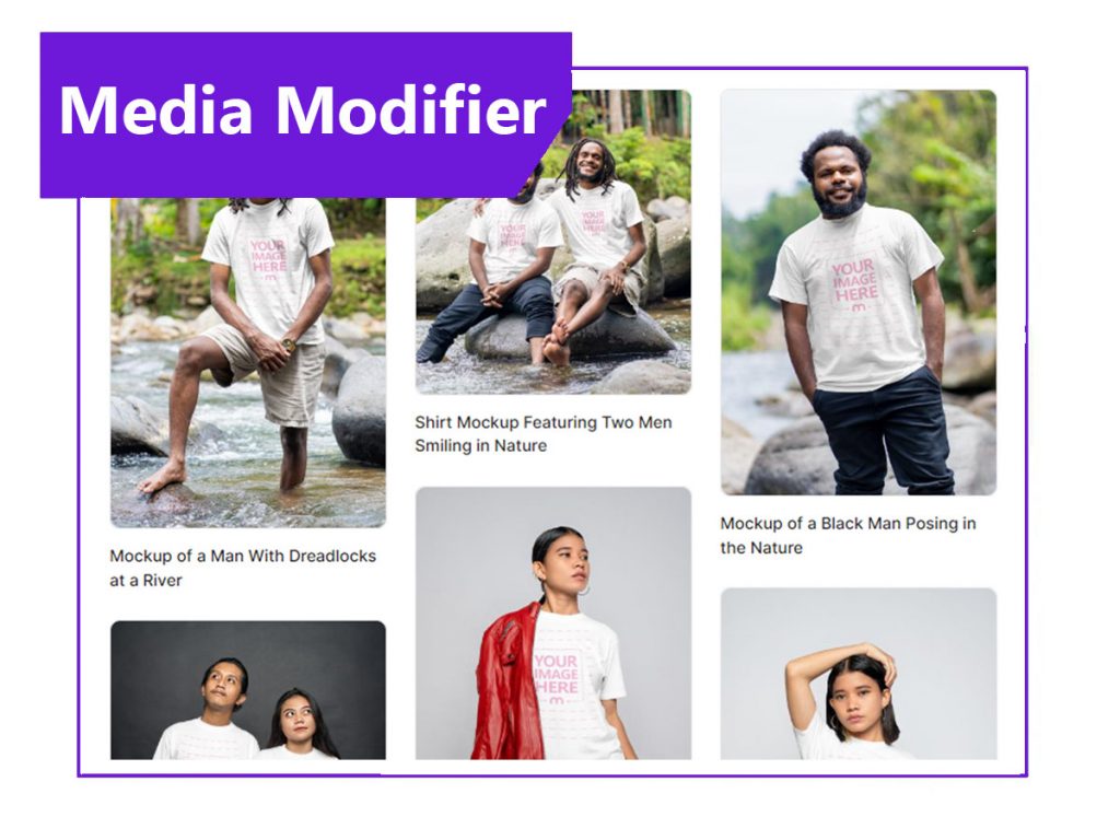 Media Modifier - one of the best user friendly mockup generator