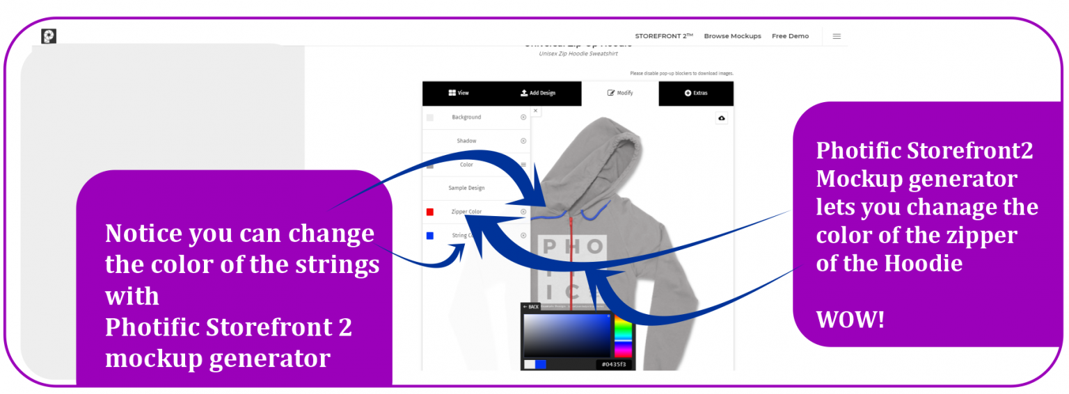 Photific Storefront 2 Mockup Generator Million Dollar