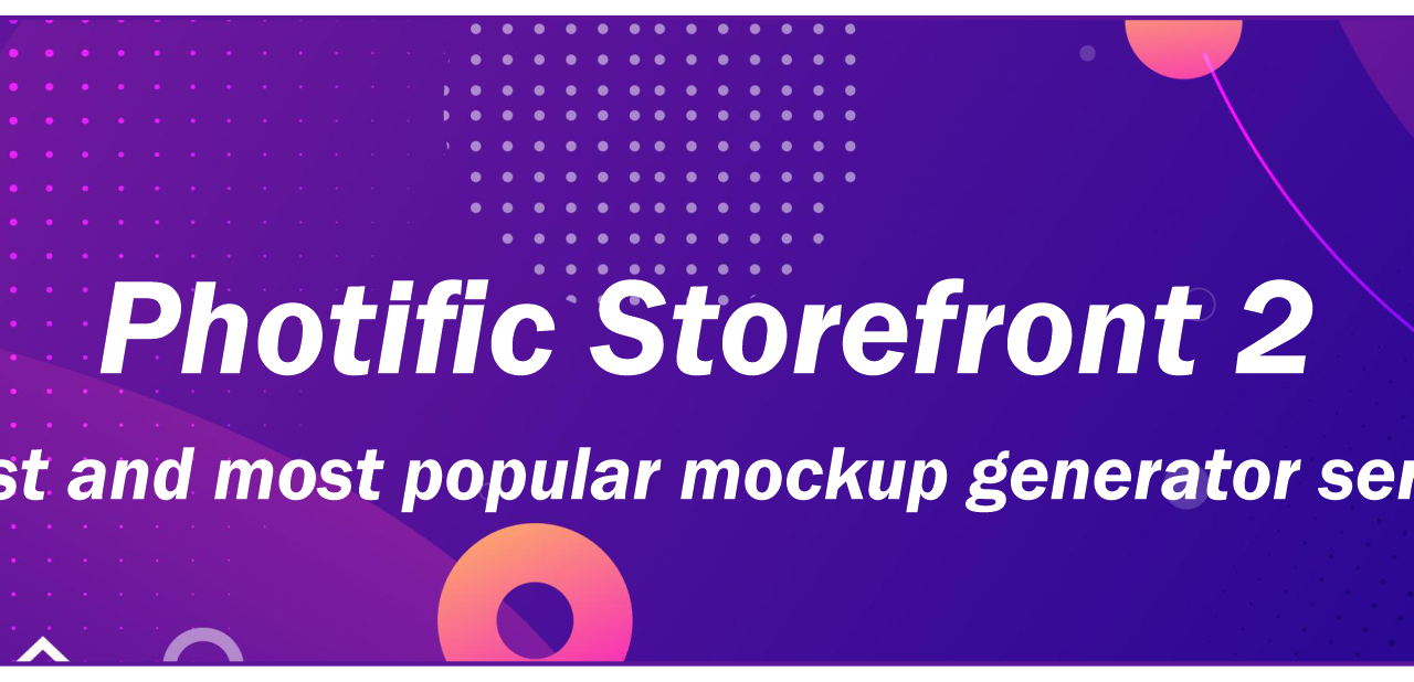 Photific Storefront 2 Mockup Generator Million Dollar