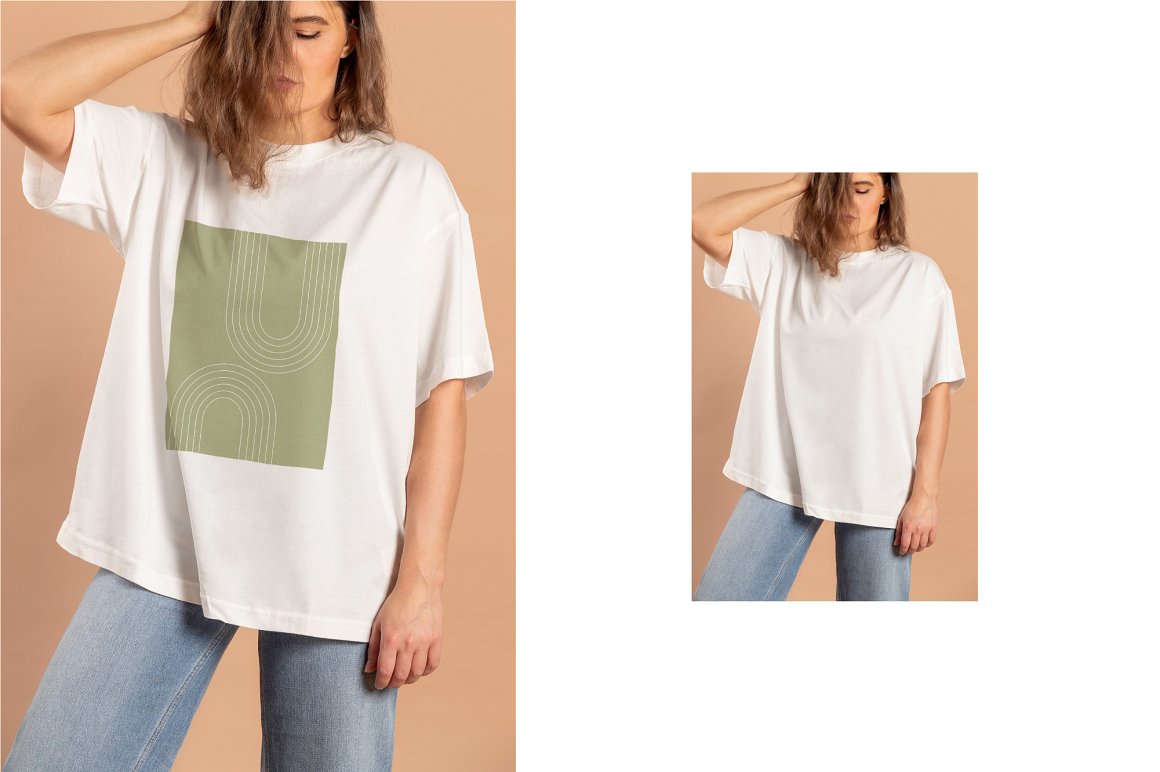 Download T-SHIRT MOCKUP SET (MALE & FEMALE) | Bulk Product Mockup Generator