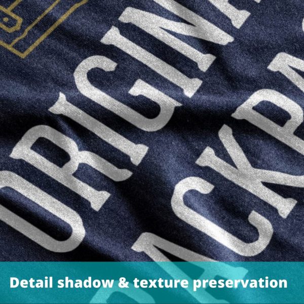 preserved shadow and texture with smart object