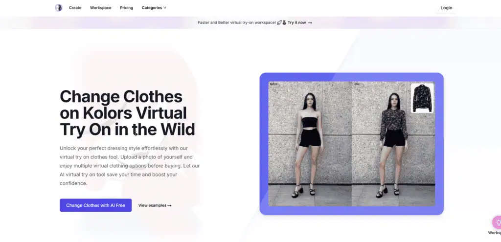 Kolors Virtual Try On