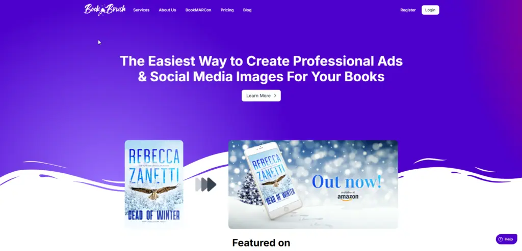 book brush mockup generator