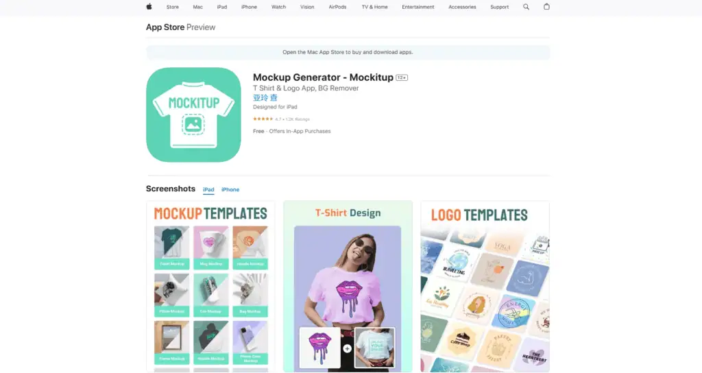 MockitUp app | Best Tshirt Video Mockup Generators