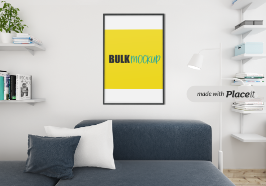 Sample Wall Art Mockup template design from Placeit