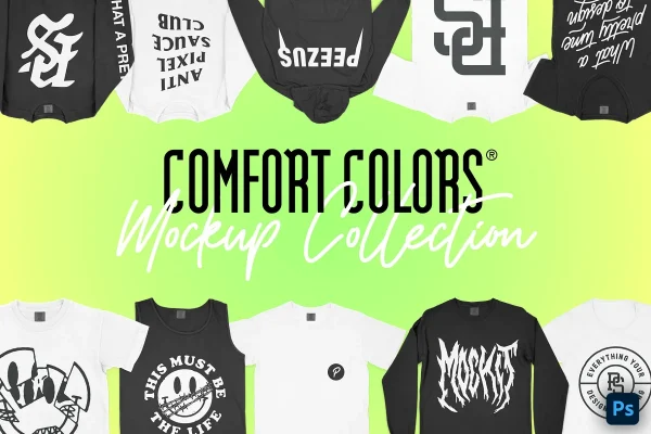 Comfort Colors Essential Mockups