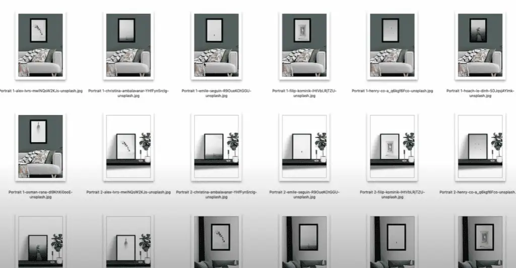 portrait PSD smart object replacement