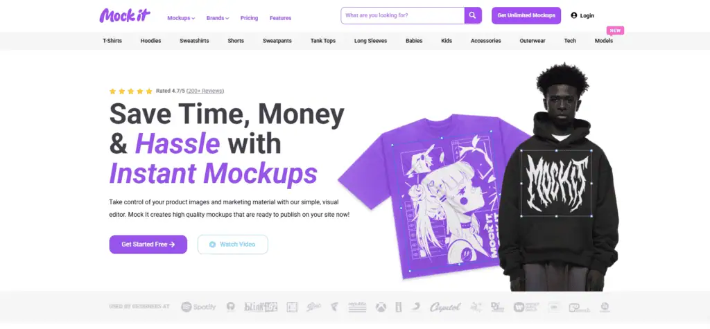 Mock It leggings mockup generator