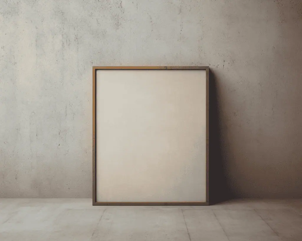 wall art mockup