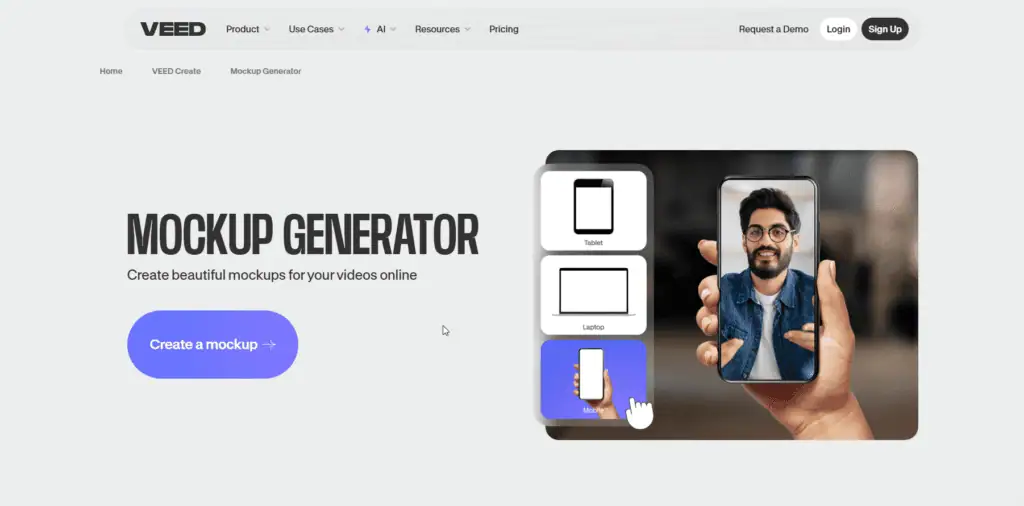Veed | Video Mockup Generators
