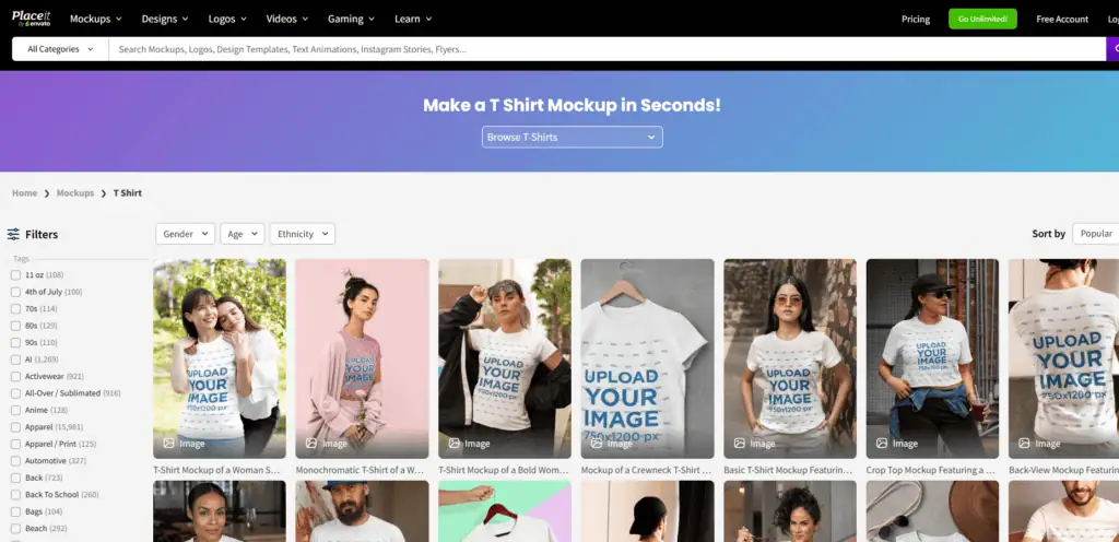 12 Best T Shirt Mockup Generators Online For Your POD Brand