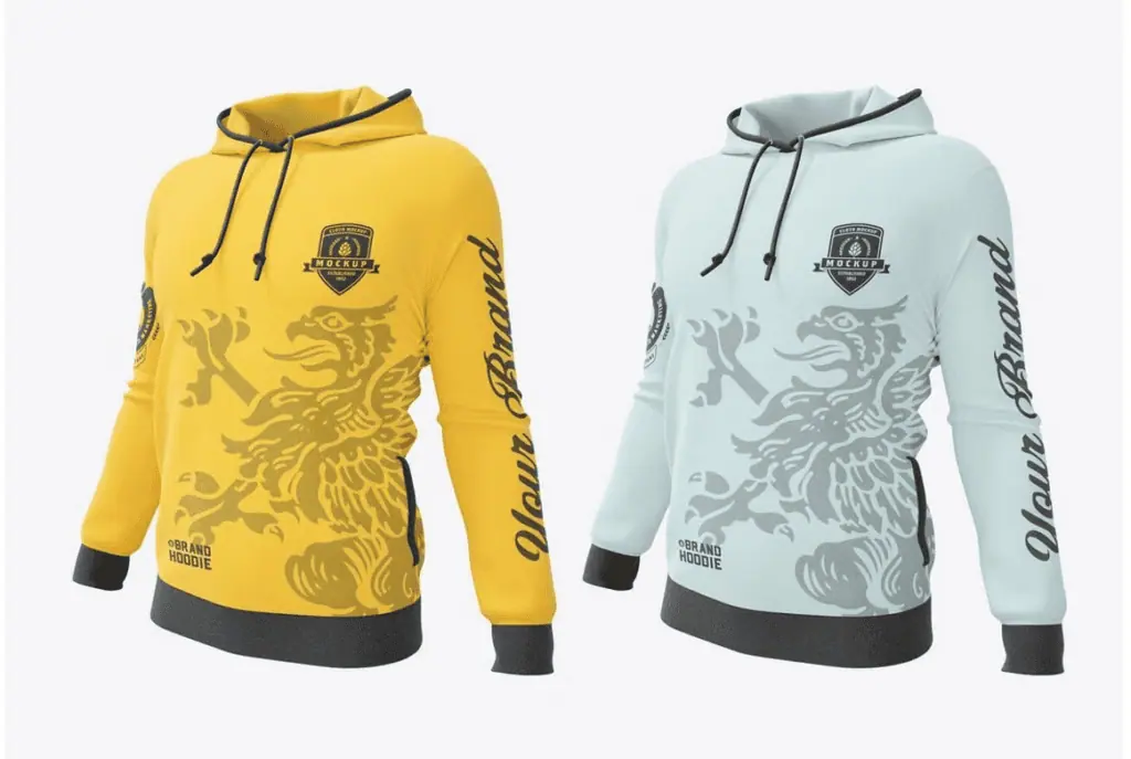 3D Sweatshirt Hoodie Mockup