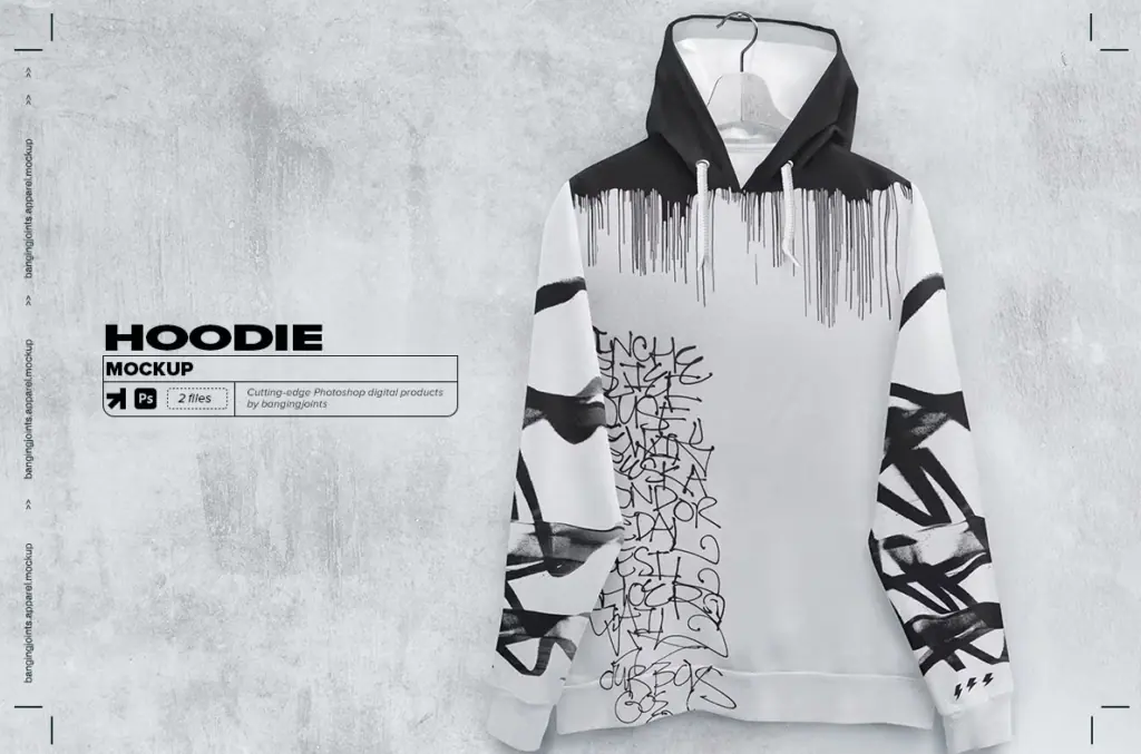 Gorgeous Hoodie Sweatshirt Mockup