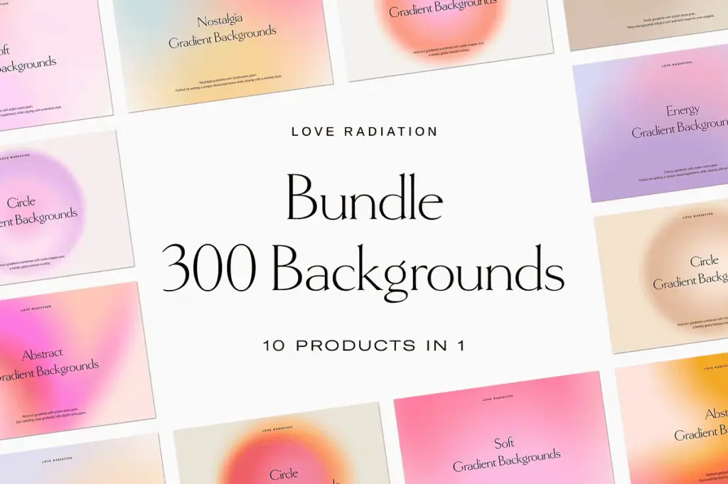 Mockup Backgrounds - Grainy Gradient