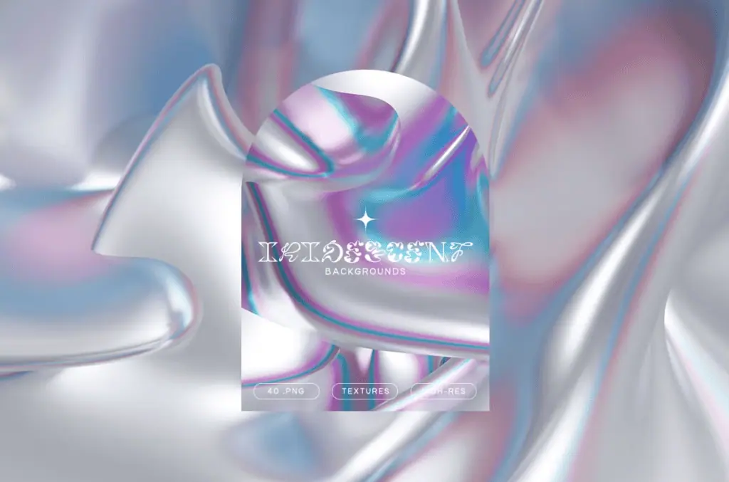 Mockup Backgrounds - Iridescent Backgrounds