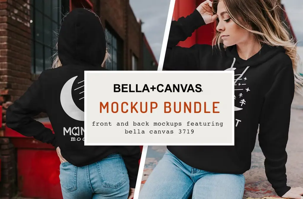 Sweatshirt Mockup Bella Canvas 