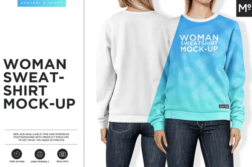 Sweatshirt Mockup - Melange Mockup