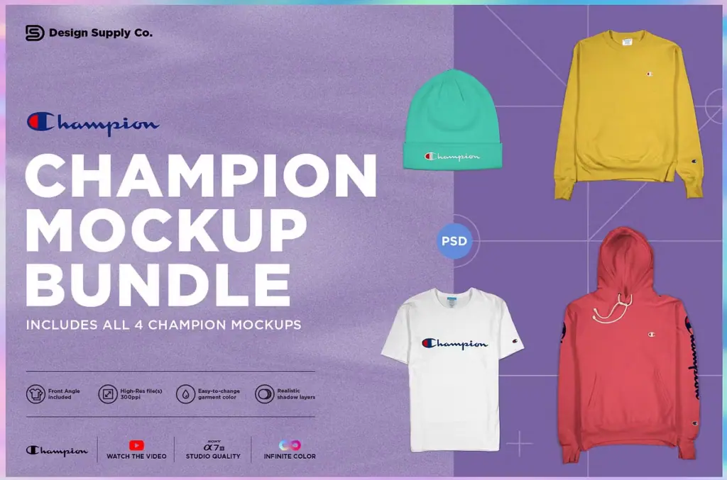 Sweatshirt Mockup Package Full Set