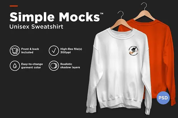 Sweatshirt Mockup Unisex 