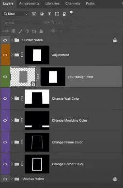 putting your design in smart object