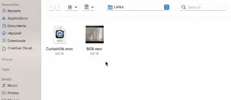 video template files