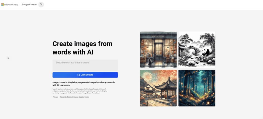 Copilot Bing ai t shirt design generator