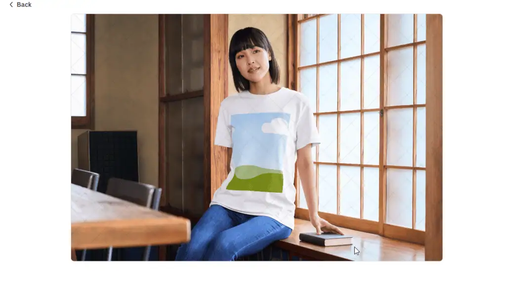 tshirt template design Canva