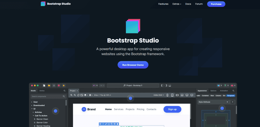 Bootstrap Studio