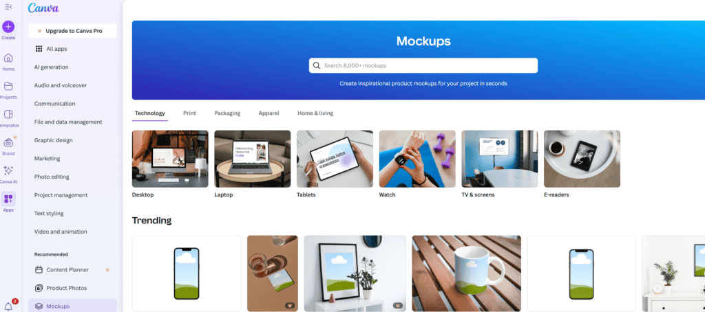 Canva renderforest alternative