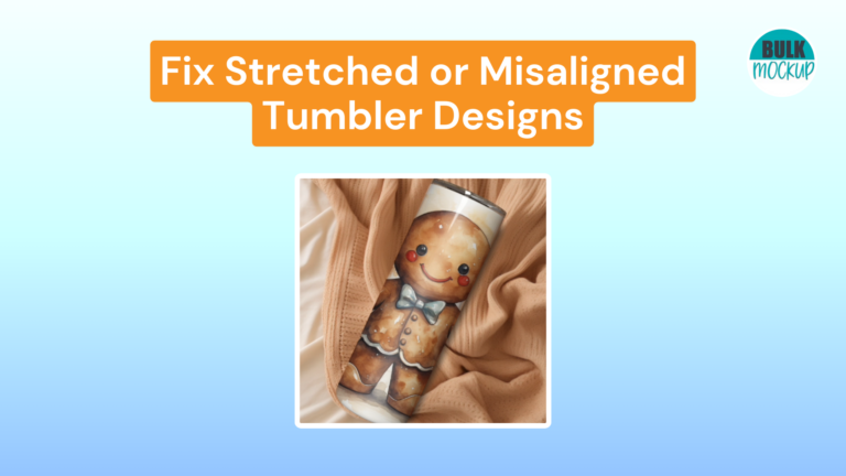 Fix Stretched or Misaligned Tumbler Designs