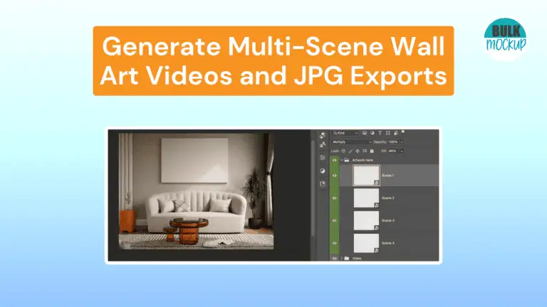 Generate Multi-Scene Wall Art Videos and JPG Exports