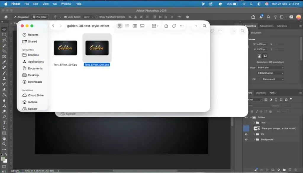 Extract the file you downloaded