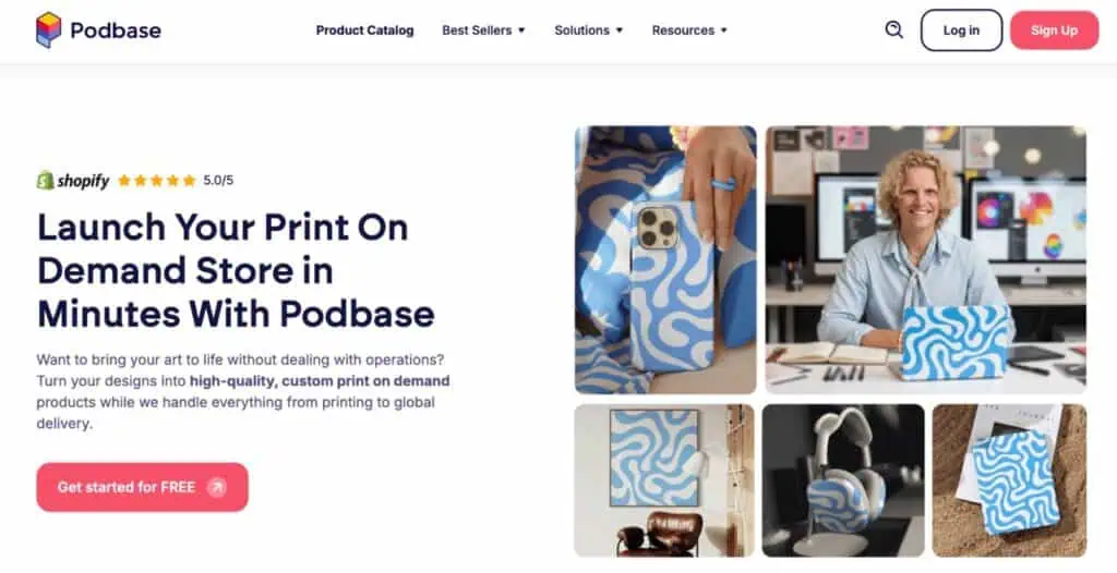 Podbase homepage