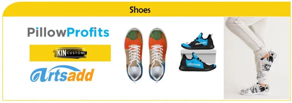 Print on demand shoes