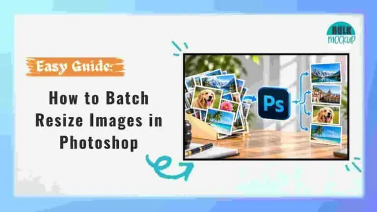 How to Batch Resize Images in Photoshop, showing multiple photos resized using Photoshop
